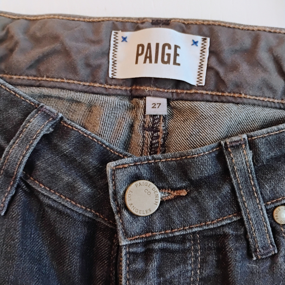Paige Denim Jeans in Dark Blue-Size-27